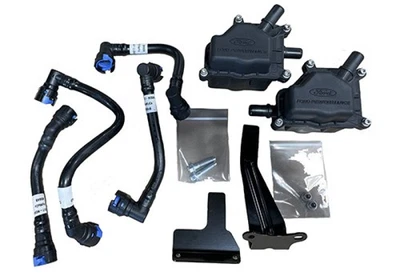 Ford Racing 21-24 F-150 3.5L EcoBoost Air Oil Separator Kit * Fits 2021-2023 Foto 1 de 4