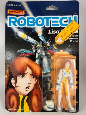 Figura de colección 1985 Matchbox Robotech Defense Force Lisa Hayes 3,75" sellada Foto 1 de 4