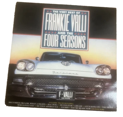 Frankie Valli The Four Seasons The Very Best Of LP 1992 Compilation VG+ F POST - Image 1 of 3