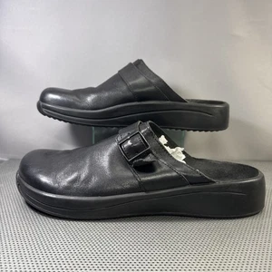 Sandali Tatami 12 by Birkenstock da uomo in pelle nera misura slide fibbia 45 105 290 - Foto 1 di 15