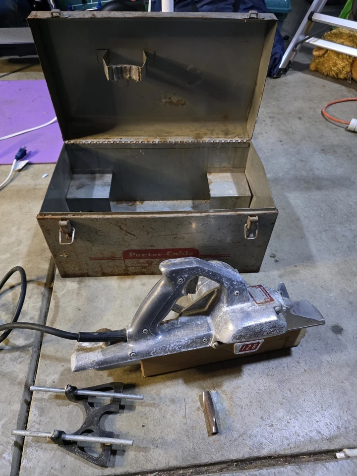 PORTER КАБЕЛЬ PORTA САМОЛЕТ МОДЕЛЬ 126 СВЕРХПРОЧНЫЙ СТРОГАЛЬНЫЙ СТАНОК С 2 ТВЕРДОСПЛАВНЫМИ ЛЕЗВИЯМИ СДЕЛАНО В США - Изображение 1 из 4