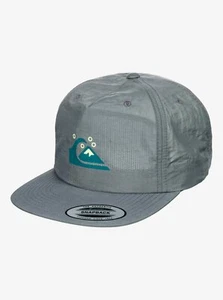New NWT Quiksilver Women's Nylon Hat Regular Fit Adjustable Closure Logo Print - Picture 1 of 3