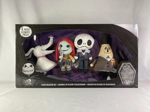Disney Tim Burton's The Nightmare Before Christmas Plush Collector Set 4 Pieces - Picture 1 of 7