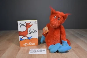 Kohl's Dr. Seuss Fuchs in Socken Plüsch und Hardcover Buch (310-3904-2) - Bild 1 von 9
