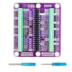 Breakout Board for Raspberry Pi 5 /4B /3B+ /3B /3A+ /2B /1B+/1A+ /Zero 2W/Zer... - Picture 1 of 6