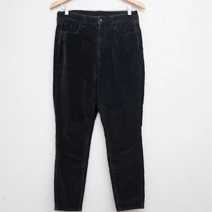 American Eagle Cordhose Damen 8 kurz schwarz Stretch Freizeit Alltag - Bild 1 von 12