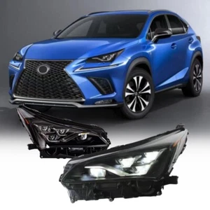 For Lexus NX200 LED Headlight 2015-2020 NX300 NX300H Upgrade DRL Angel Eyes Lamp - Imagen 1 de 13