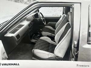 Vauxhall Frontera Interior Car Promo Press Release Sales Photo Frame-able - Picture 1 of 1