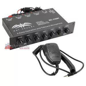 Wet Sounds WS 220 BT Marine Stereo 4-Zone Level Controller with Bluetooth *OB* - Picture 1 of 1