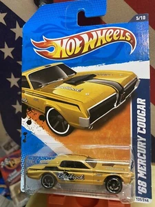 HOT WHEELS '68 MERCURY COUGAR HW PERFORMANCE 2011 #135 ELDEBROCK GRAPHICS B138 - Picture 1 of 7