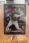 Tyler Soderstrom 2024 Topps Series 1 Black Parallel 73/73 Rookie A's #244