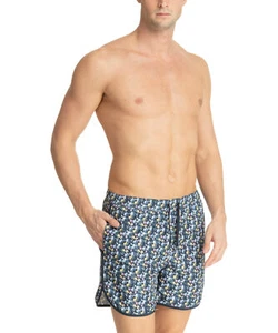 Emporio Armani swimming trunks men swimwear 2117604R44156436 Navy - Flowers Prin - Picture 1 of 6