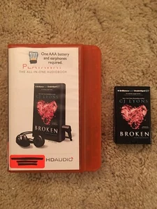 BROKEN Unabridged PLAYAWAY Audiobook CJ LYONS Teen Bullying Illness Death - Picture 1 of 8