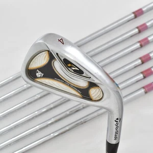 7pcs TaylorMade r7 TP Iron Set 4-5-6-7-8-9-P PW NS 950 Stiff RH Golf Clubs Irons - Picture 1 of 17