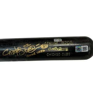 Carlos Pena Autographed Game Used Chicago Cubs Bat - Player's Closet Project - Picture 1 of 7