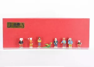 Dorset Collectibles Rupert Bear & Friends White Metal Figures Collection (8) - Picture 1 of 8