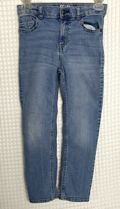 Oshkosh B'gosh Boys Sz 8R Straight Adjustable Waist Band Jeans Denim Pants - Picture 1 of 12