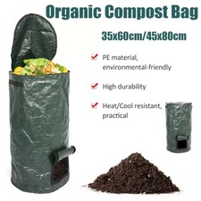 1 X Organic Garden Bags Reuseable Gardening Bags Lawn Pool Garden Leaf Waste Bag