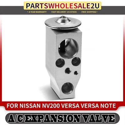 Válvula de expansión de aire acondicionado para Nissan NV200 13-20 Versa 12-19 Versa Note 14-19 gasolina Foto 1 de 4