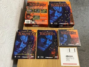 Big Box Black Isle PlaneScape Torment Vintage PC CDROM -👽👾Retro Gift Idea👾👽 - Photo 1/24