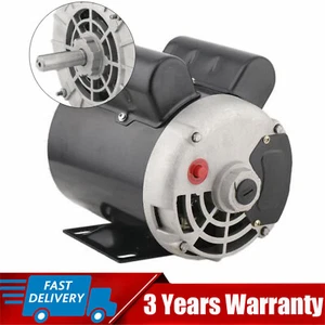 2 PS SPL Kompressor Duty Elektromotor 115/230 V 3450 U/min 56 Rahmen 5/8" Welle US - Bild 1 von 5