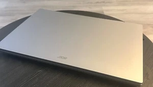 Acer Aspire 3 15.6" Windows Laptop AMD Ryzen 5-7520U 8GB RAM 512GB SSD Pure Silv - Picture 1 of 3