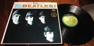 THE BEATLES MEET THE BEATLES LP NM NEAR MINT US APPLE VINYL CLASSIC ROCK - Picture 1 of 4