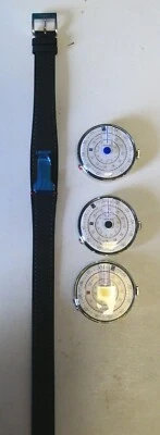 Reloj Pulsera Klokers 01 Klink 01 Negro Doble Tour Cuero Nuevo 420 MM Foto 1 de 4