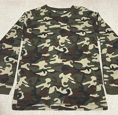 Sudadera Pullover Faded Glory Camuflada Verde Jóvenes Niños Niños Grande 12/14 Foto 1 de 4