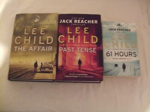 2 Hardback 1 Paperback Books Lee Child (Jack Reacher) All Listed Box GH - Picture 1 of 7
