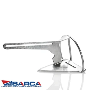 Genuine Super Sarca No. 3 Anchor 9kg Galvanised Aus Made Suits 6.5-8.5m Boats - Picture 1 of 4
