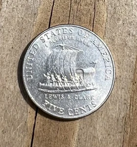 2004 D Lewis and Clark Keelboat Nickel - Rare - Picture 1 of 2