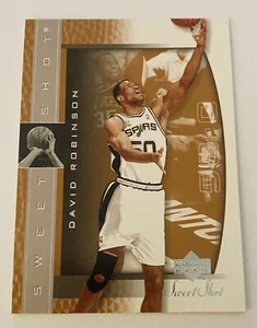 2003-04 Upper Deck Sweet Shot Basketball Card #76 David Robinson - Picture 1 of 2