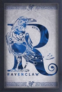 HARRY POTTER RAVENCLAW 13x19 FRAMED GELCOAT POSTER MOVIE CHILDREN GIFT FUN NEW!! - Picture 1 of 2