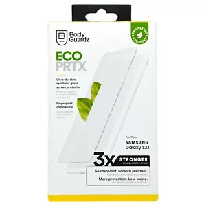 BodyGuardz Screen Protector for Samsung Galaxy S23 Anti-Scratch ECO PRTX - Picture 1 of 2