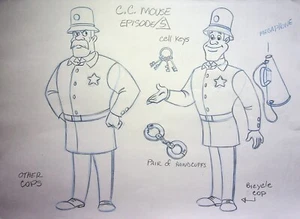 Die Landmaus und die Stadt Maus Abenteuer Produktion handgezeichnet Modell Cel - Bild 1 von 2