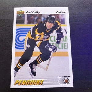 Paul Coffey - 177 - Upper Deck - 1991-92 Hockey Card - Picture 1 of 2
