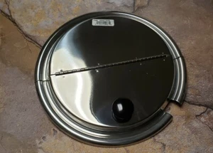 Vollrath 47488 Klappdeckel Edelstahl 9-5/8" Kool Touch Griff  - Bild 1 von 4