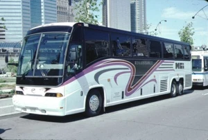 MCI Demonstrator Bus Kodachrome original Kodak slide - Picture 1 of 1