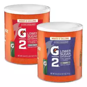 Gatorade G2 Thirst Quencher Powder Makes 6 Gallons 551g Low Sugar - Picture 1 of 7