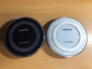 Genuine Samsung Fast Charge Qi Wireless Charging Pad for Galaxy S9/S8,iPhone 8/X - Picture 1 of 8