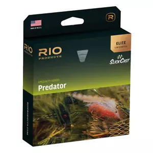 RIO PRODUCTS Elite Predator WF10F/I/S3 Black/Gray/Yellow/Beige Fly Line 6-19498 - Picture 1 of 2