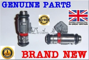 4X GENUINE PETROL FUEL INJECTORS For VW GOLF IV POLO LUPO 1.4 16V 1999-05 IWP058 - Picture 1 of 2