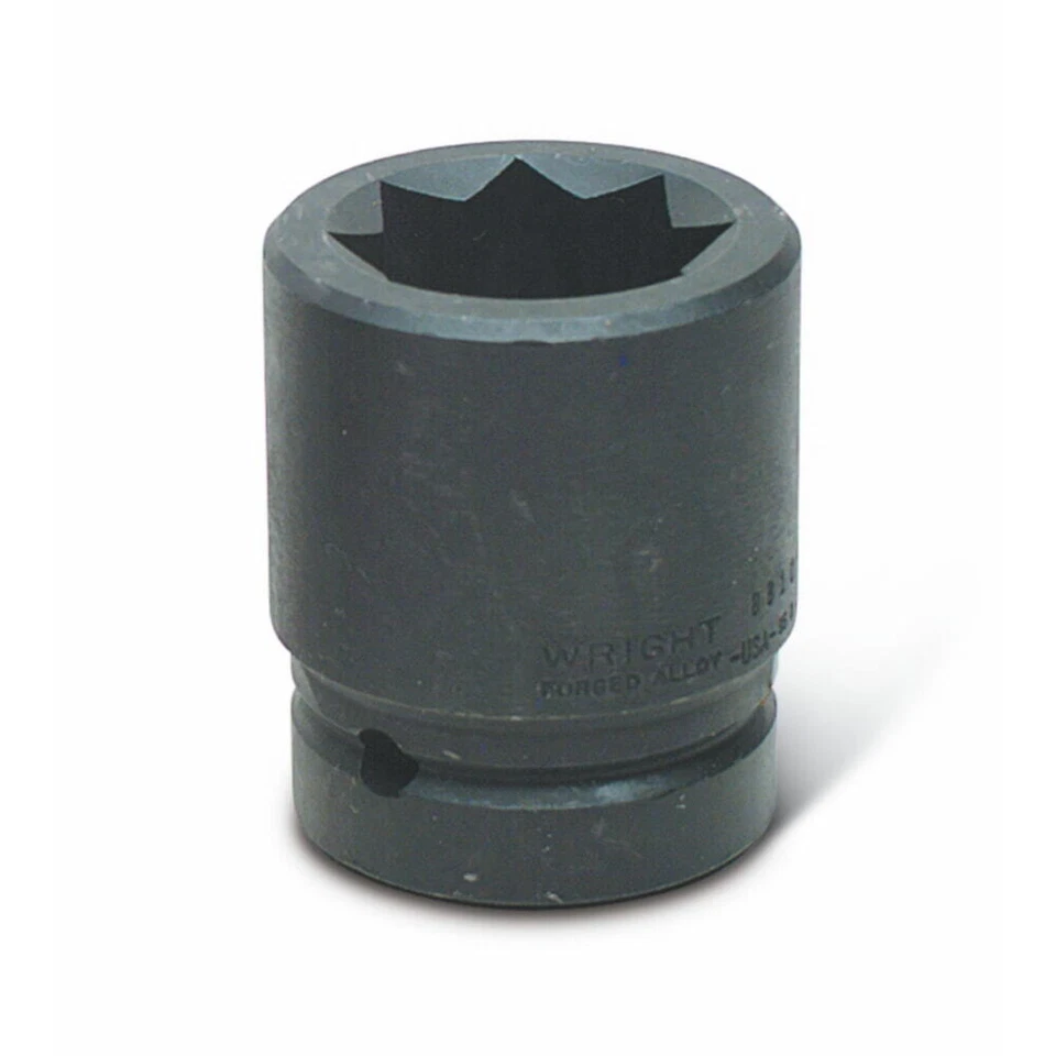 Wright Tool 1" Drive Double Square Impact (Railroad) Socket 8-Point - Image 1 of 1