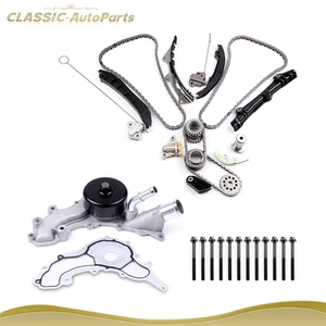 Kit de cadena de distribución bomba de agua para Dodge Journey Durango 14-15 3,6 L con pernos de cabeza - Imagen 1 de 7