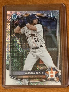 2025 Bowman Chrome Walker Janek Mojo Refractor Bowman 1st Card #BCP-15 NM - Bild 1 von 1