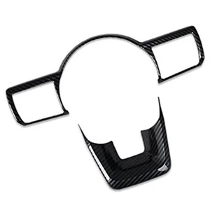 Premium Carbon Fiber Steering Wheel Cover Trims for Nissan For Rogue 2021 2023 - Picture 1 of 12