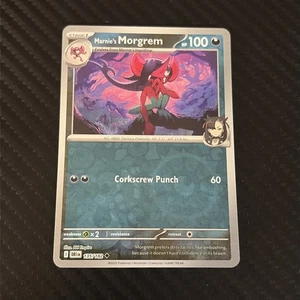 Juego de cartas coleccionables Pokémon Marnie's Morgrem 135/182 Reverse Holo - Sv10: Destined Rivals - Imagen 1 de 2