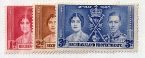 Bechuanaland Protektorat 121 - 123 MH OG - Bild 1 von 1