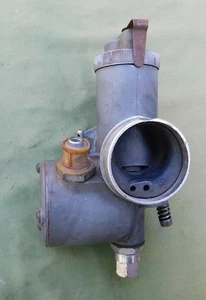 CARBURADOR MOTO MONOBLOQUE AMAL 389/12 AÑOS 60 INCOMPARABLE G80CS MODELO AJS 18CS - Imagen 1 de 5